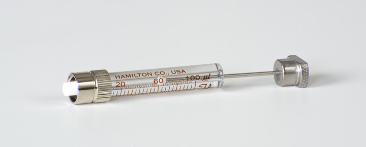 100 µL, Model 1725.1 TLLX SYR, Instrument Syringe / PSD 3/4 1725.1 TLLX SYR